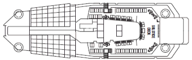 Deckplan Solstice Deck – Celebrity Eclipse