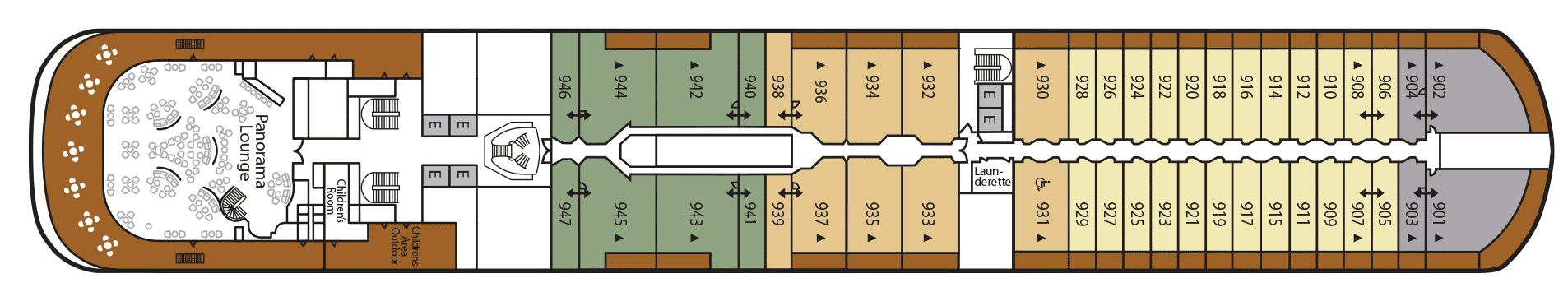 Deckplan Deck 9 – Silver Muse