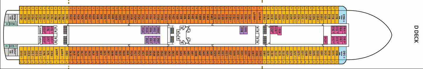Deckplan D Deck – Azura