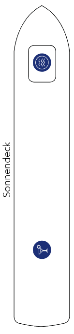 Deckplan Sonnendeck – Omar El Khayam