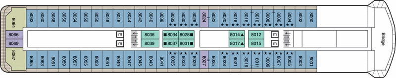 Deckplan Deck 8 – Insignia