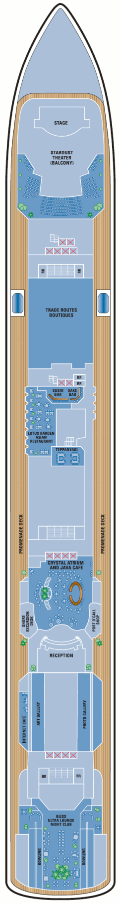 Deckplan Deck 07 – Norwegian Gem