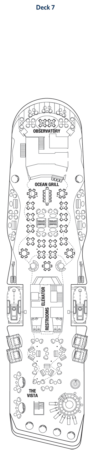 Deckplan Deck 7 – Celebrity Flora