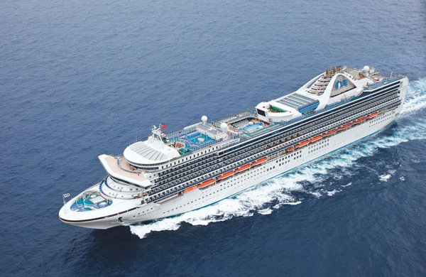 Grand Princess – Die Grand Princess in der Aussenansicht