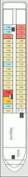 Deckplan Hauptdeck – Swiss Crystal