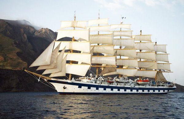 Royal Clipper – Mit rund 133 Metern wartet das Schiff auf seine Gäste
