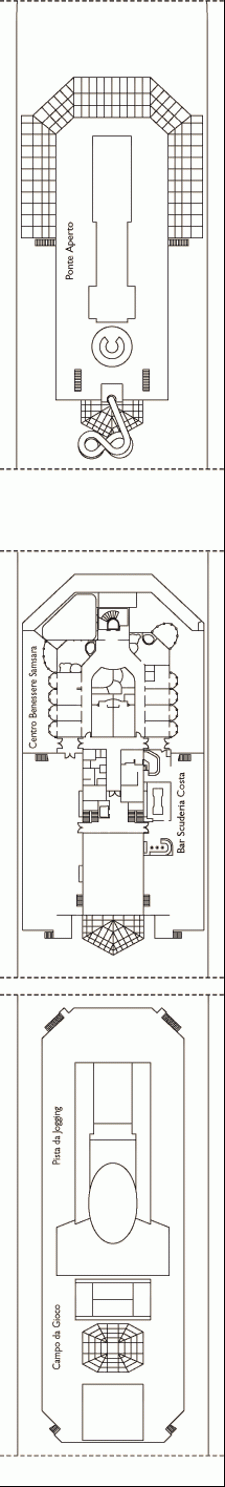 Deckplan 14 Las Duenas und12 El Prado – Costa Favolosa