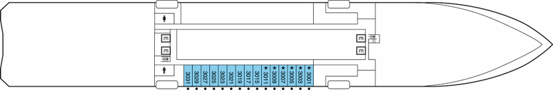 Deckplan Deck 3 – Nautica