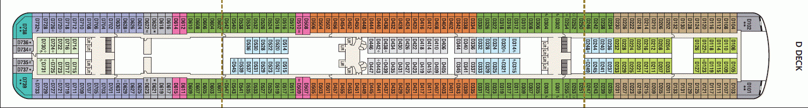 Deckplan D Deck – Britannia