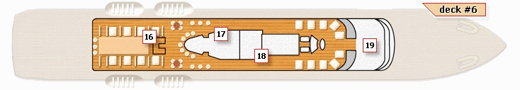 Deckplan Deck #6 – SeaDream I