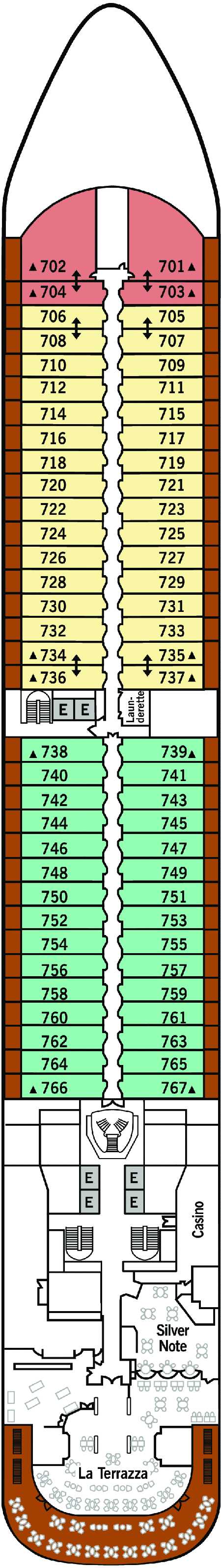 Deckplan Deck 7 – Silver Moon
