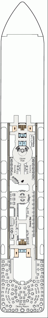 Deckplan Deck 6 – Riviera
