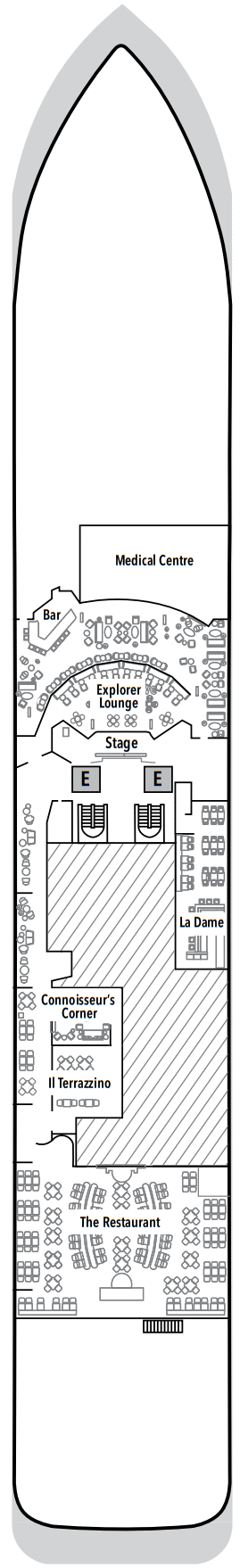 Deckplan Deck 4 – Silver Endeavour