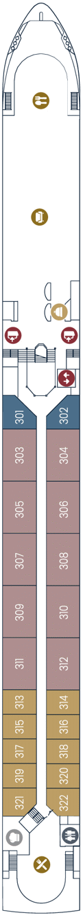 Deckplan Diamant Deck – Viva Beyond