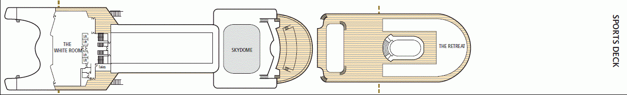 Deckplan Sports Deck – Ventura