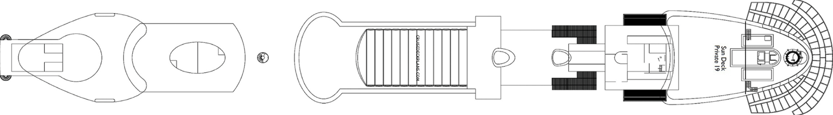 Deckplan Deck 19 – Costa Smeralda