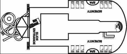 Deckplan Sky Deck – Carnival Magic