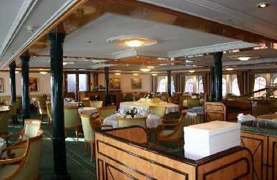 Sea Cloud II Dining Room
