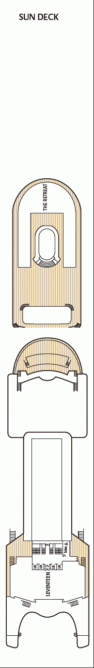 Deckplan Sun Deck – Azura