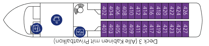 Deckplan Deck 3 – Omar El Khayam