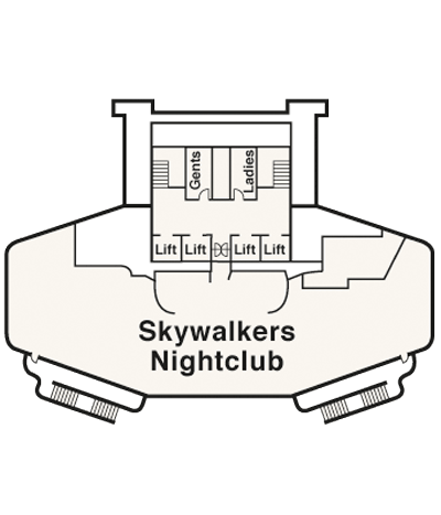 Deckplan Deck 18/19 Sky/Star – Ruby Princess