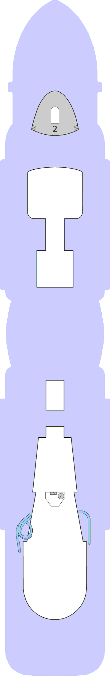Deckplan Deck 19 – AIDAnova