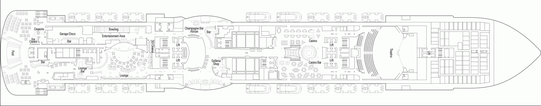 Deckplan Deck 7 – MSC Seaview