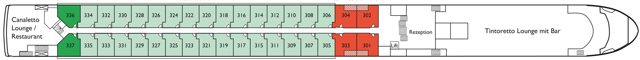 Deckplan San Marco – Lady Diletta