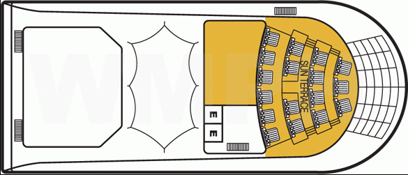Deckplan Deck 11 – Seabourn Quest