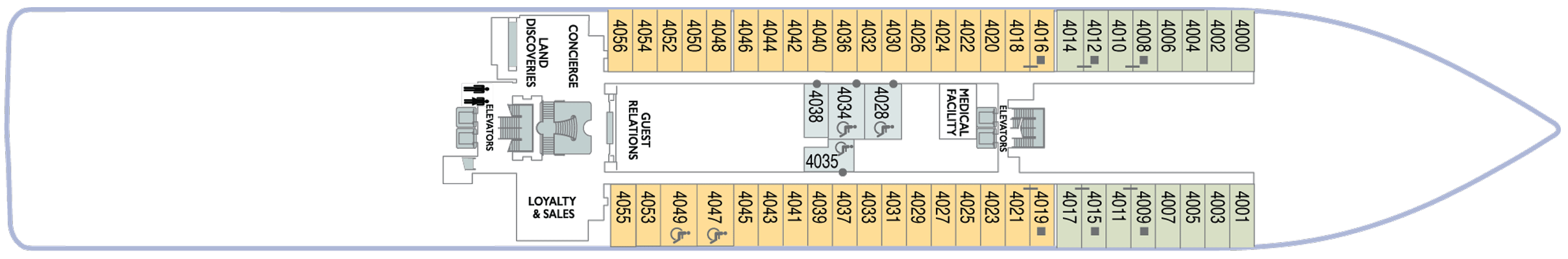 Deckplan Deck 4 – Azamara Journey