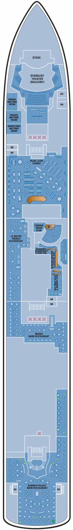 Deckplan Deck 06 – Norwegian Pearl