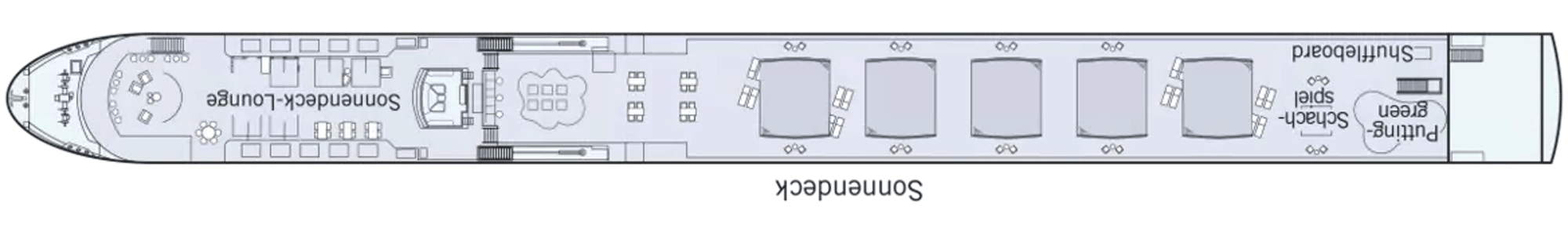 Deckplan 4 - Sonnendeck – Amadeus Riva