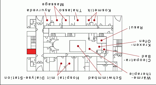 Deckplan Deck 3 Kur-Deck – Deutschland
