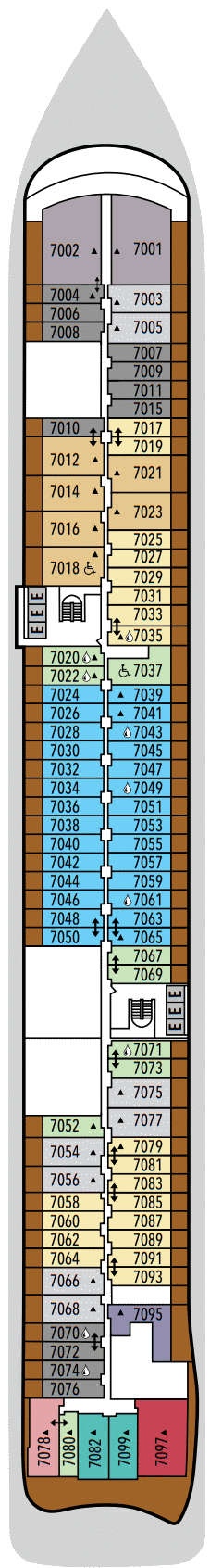 Deckplan Deck 7 – Silver Ray