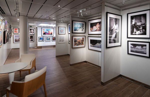 In der Kunst-Galerie finden Sie einige schöne Ausstellungsstücke