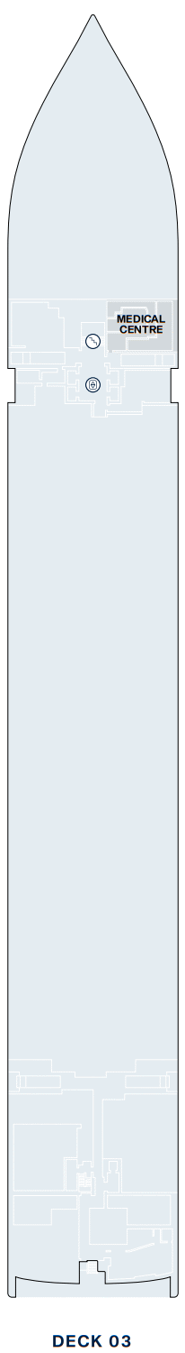 Deckplan Deck 3 – Explora IV