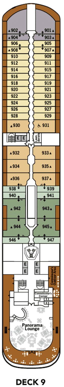 Deckplan Deck 9 – Silver Dawn