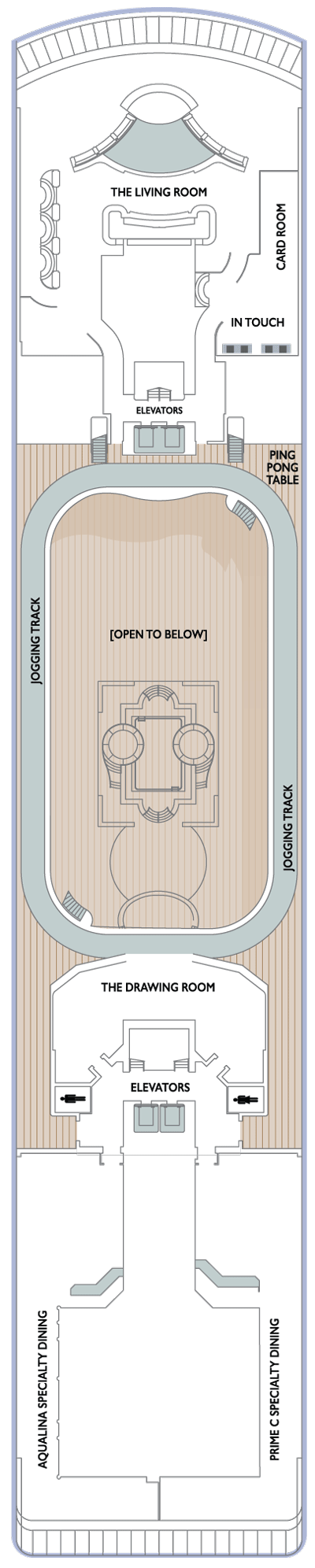 Deckplan Deck 10 – Azamara Journey