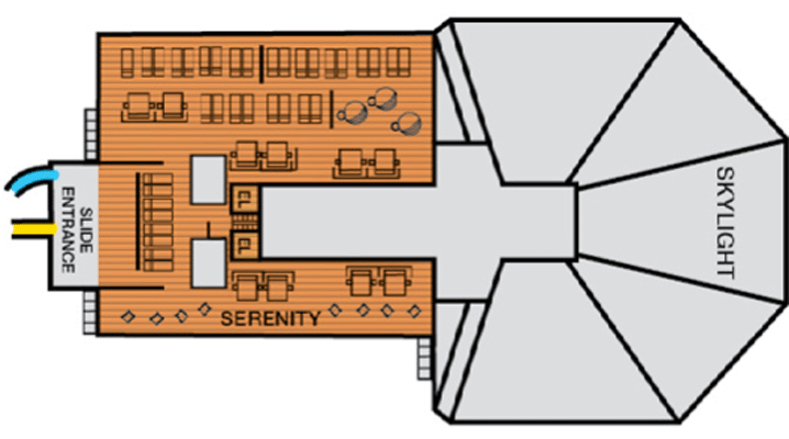 Deckplan Deck 14 – Carnival Radiance