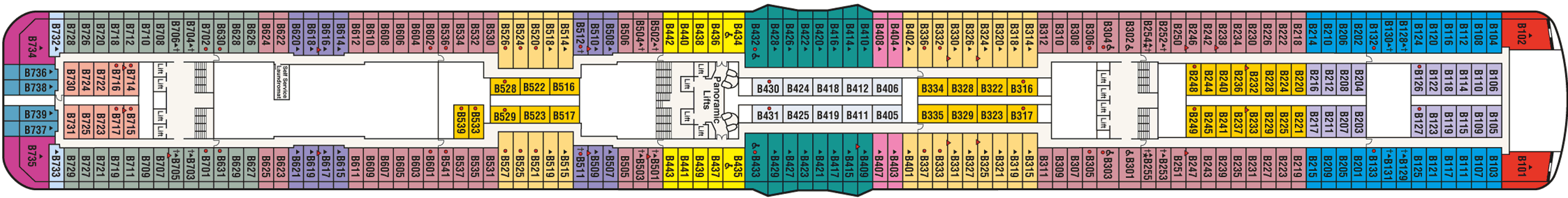 Deckplan Baja 11 – Regal Princess