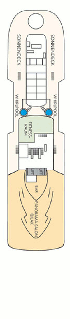 Deckplan Deck 5 – Fram