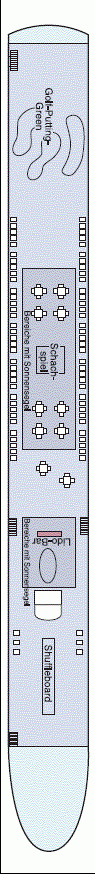 Deckplan Sonnendeck – Amadeus Brilliant