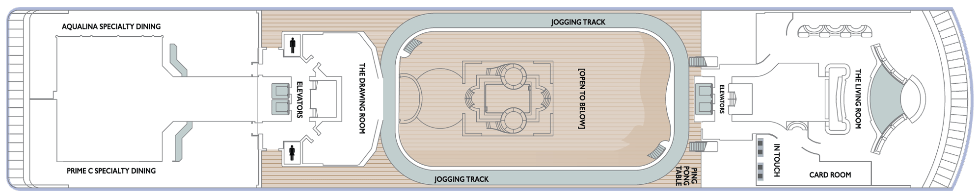 Deckplan Deck 10 – Azamara Journey