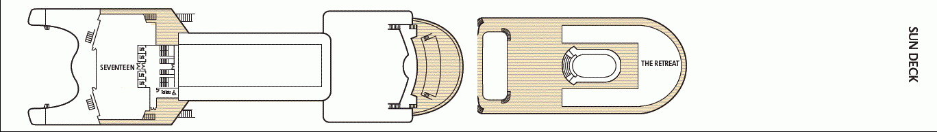 Deckplan Sun Deck – Azura