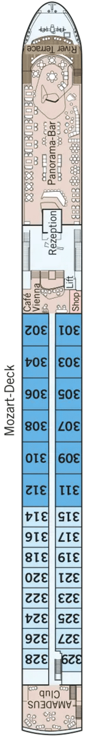 Deckplan Mozart Deck – Amadeus Aurea
