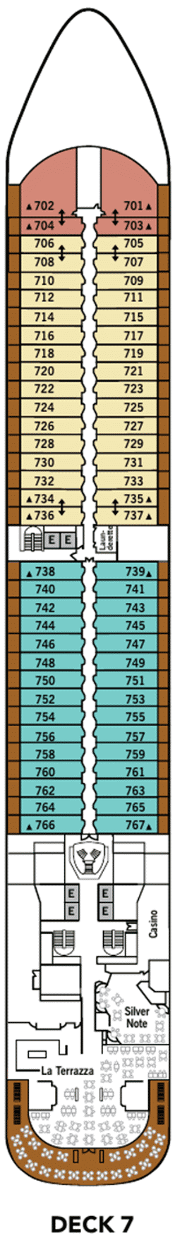Deckplan Deck 7 – Silver Dawn