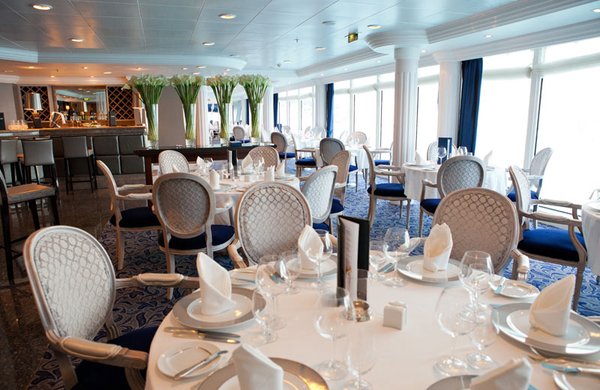 Blick ins Spezialitätenrestaurant Aqualina