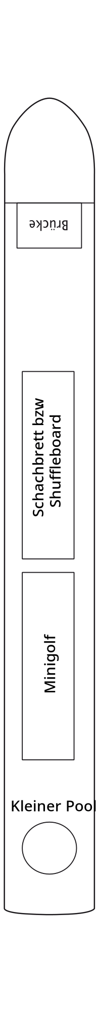Deckplan Sonnendeck – Alina