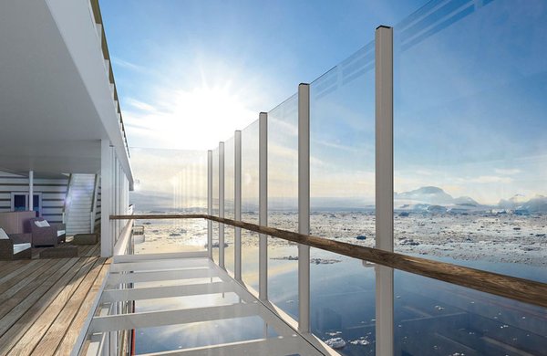 Die faszinierende Aussicht vom gläsernen Balkon