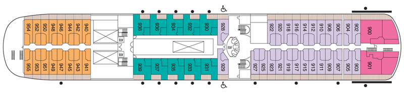 Deckplan Deck 9 – Seven Seas Navigator